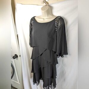 SLNY‎ Dress Size 6 sequins